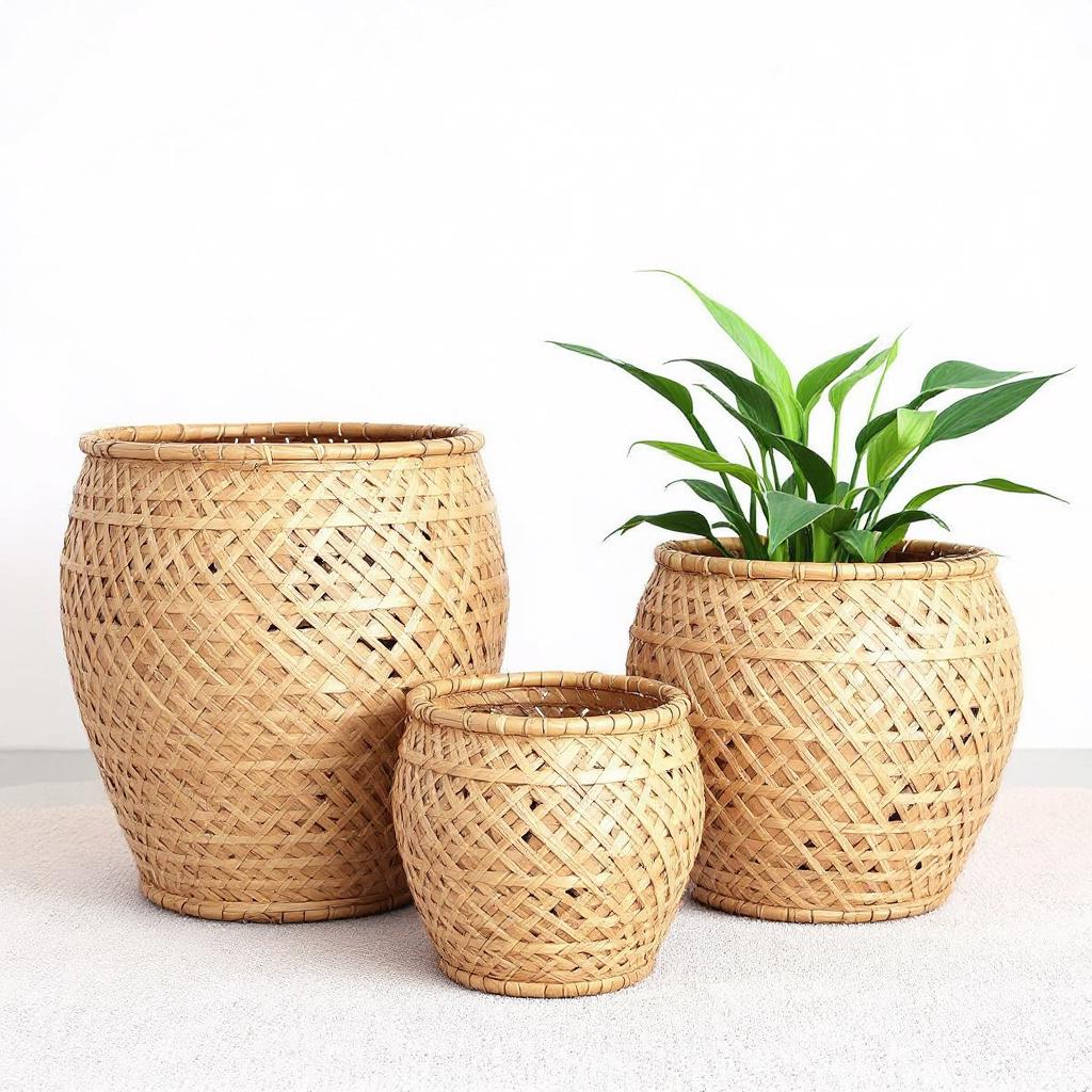 Harmony – Set of 3 Handcrafted Flower Pots