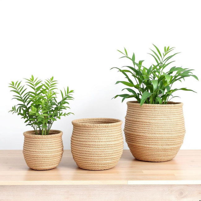 Harmony – Set of 3 Handcrafted Flower Pots