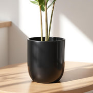 Noir Classic – Black Flower Pot