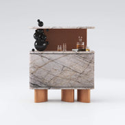 EDGE sliding bar cabinet