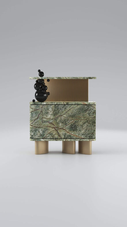 EDGE sliding bar cabinet