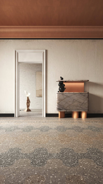 EDGE sliding bar cabinet